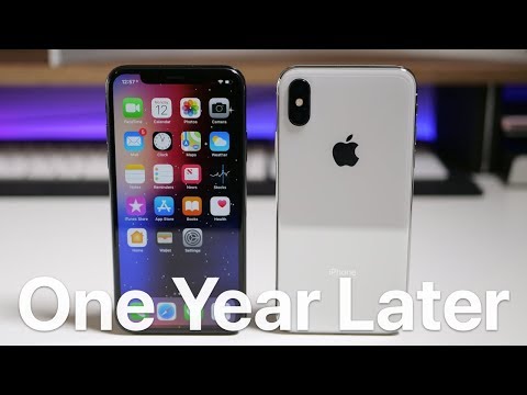 iPhone X - One Year Later Review and Comparison Video