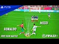 FIFA 23 - Messi vs. Cristiano - Free Kick Battle | PS5™ [4K60]