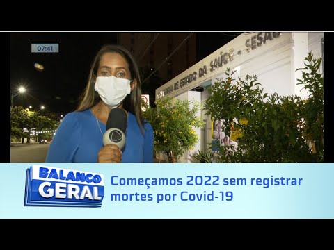 Boas novas: Começamos 2022 sem registrar mortes por Covid-19 há uma semana