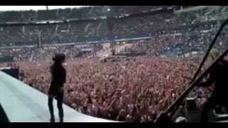 Slash/Brent Fitz's view from the drums in Paris 2010