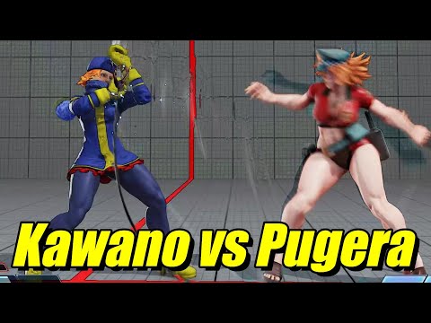 Street Fighter V: Kawano (Kolin) VS Pugera (Poison)