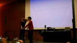 SalsaInMarburg.de: Pedro Gomez Partnerwork on1 Intermediate II  Frankfurt goes Salsa 2009