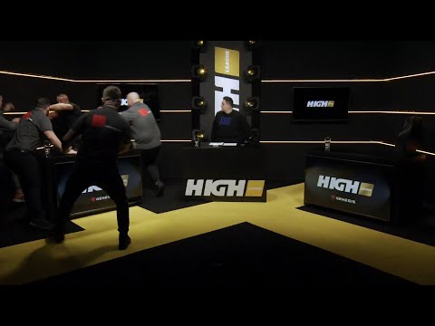 Awantura Denis Załecki vs Alan Kwieciński na rundkach przed HIGH League 2|Rozwalony telewizor