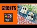 Rainbow Loom Easy Ghost Charms For Halloween