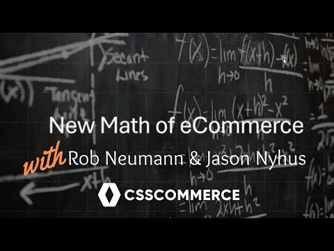 New eCommerce Math: The changing economics of #eCommerce  | CSS Commerce & Shopware | #podcast