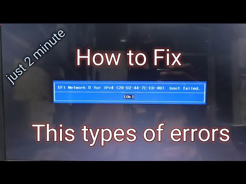 efi network O for ipv4 boot failed lenovo | how to fix efi network O for ipv4 boot failed lenovo ||
