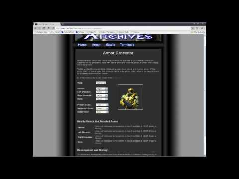 Halo 3 Emblem and Armor Generator