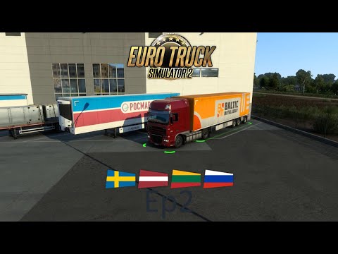 ETS2 Ep2 (LT) Šiauliai - Kaliningrad (RU)