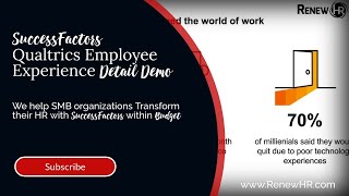 Employee Experience and Org Strategy with Qualtrics and SuccessFactors