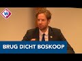 Hefbrug Boskoop dreigt in te storten, brug per direct dicht - OMROEP WEST