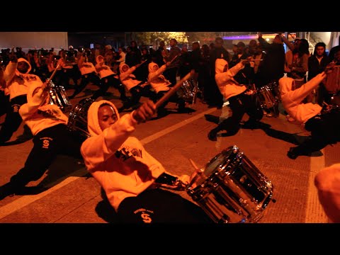 SU Funk Train after Bayou Classic Battle of the Bands (2014)