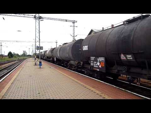Railway Station in Veszprem, Hungary