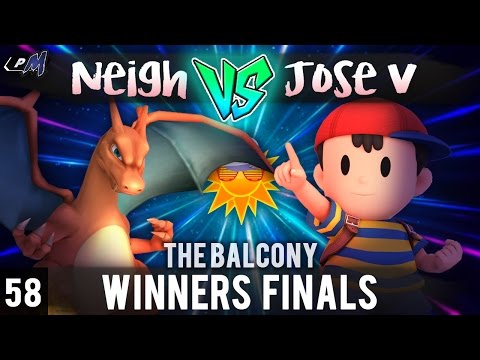 PM @ the Balcony 58 - Winners Finals ft. Jose V (Ness) VS neighbor (Charizard)