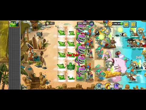 PvZ 2, Penny's Pursuit: Event 29, Level 3 (Week 40), Extra Hot (3 Chilies), All Objectives!