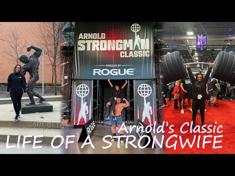 What is it like to be a Strongwife? | Arnold's Classic Vlog!