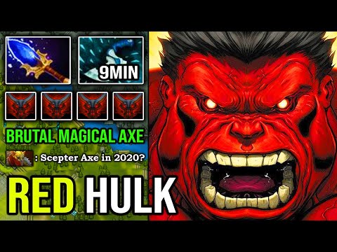 SPEEDY HULK MAGICAL AXE 9Min Blink AOE Burn Scepter Crazy Mind Hack Call on Invisible Hero 9K DotA 2