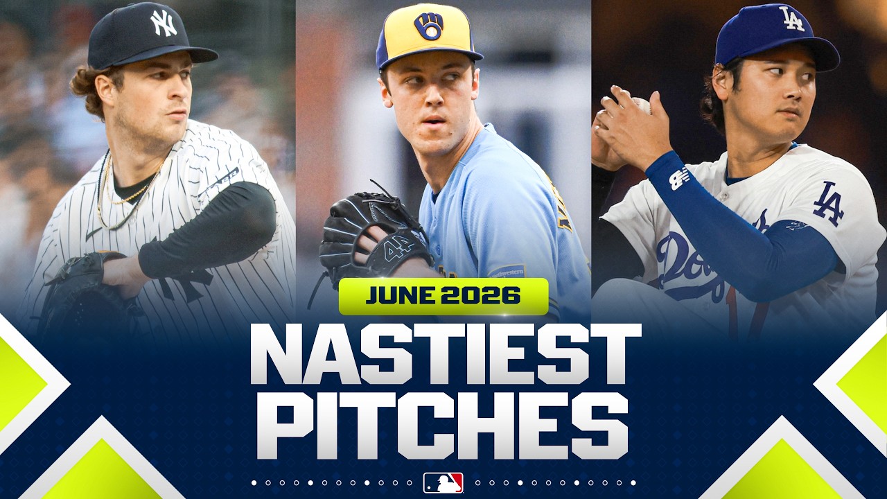 NASTIEST pitches of June 2026! 😳 (Misiorowski, Schlittler, Shohei and MORE) | MLB Highlights