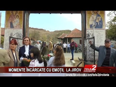 MOMENTE ÎNCĂRCATE CU EMOȚII,  LA JIROV