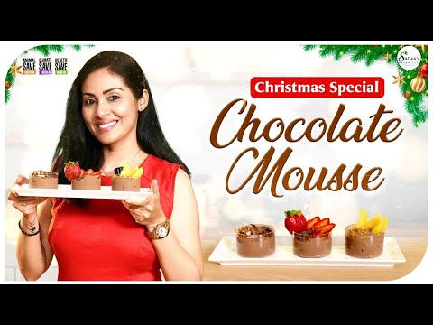 How to make Vegan Chocolate Mousse at home || Sadaa's Green Life || #vegan #chocolate #christmas