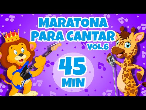 Maratona para Cantar com a Giramille Vol. 6 - Giramille 45 min | Desenho Animado Musical