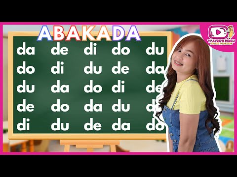 MATUTONG BUMASA NG ABAKADA PART3 | DA DE DI DO DU | TEACHER MARJ ONLINE TEACHING
