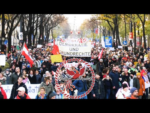Studenten stehen auf - Demo Wien 20.11.2021 (4K)