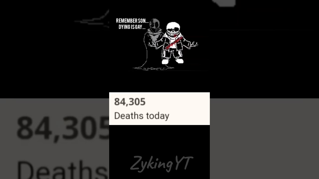 Remember son, dying is gay. #undertale #memes #trending #viral #sans #skull #funny