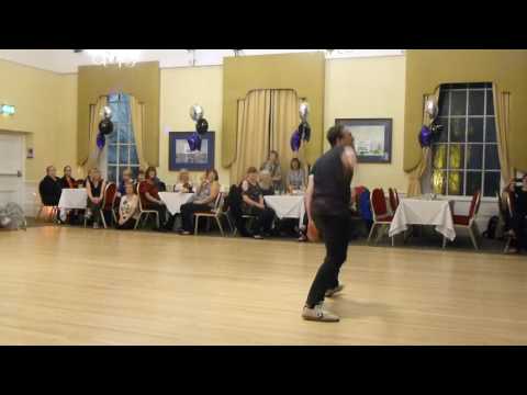 Stomp Your Feet Line Dance Demo by Shane McKeever @ 2017 Stoke