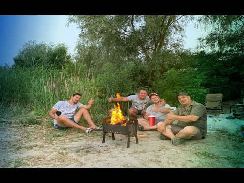 ОТДЫХ И РЫБАЛКА С НОЧЕВКОЙ НА ДОНУ. ЛОВИМ И КОПТИМ РЫБУ. ЖАРИМ ШАШЛЫК. ДОЛГОЖДАННАЯ ВСТРЕЧА. АЛИТУБ.