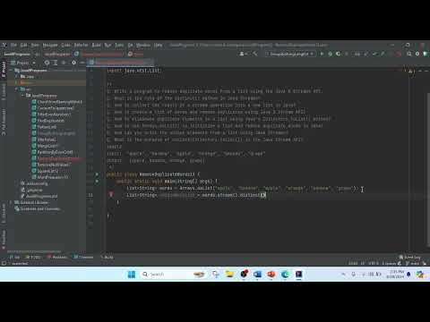 Java Interview Questions and Answers | Java 8 Streams API Coding | Core Java Interview Question - 13