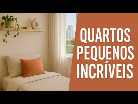 Quarto Pequeno Decorado: Fotos Incríveis Para se Inspirar