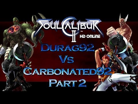 Soul Calibur II HD Online - Durag92 Vs Carbonated92 - Live Audio - Part 2/4