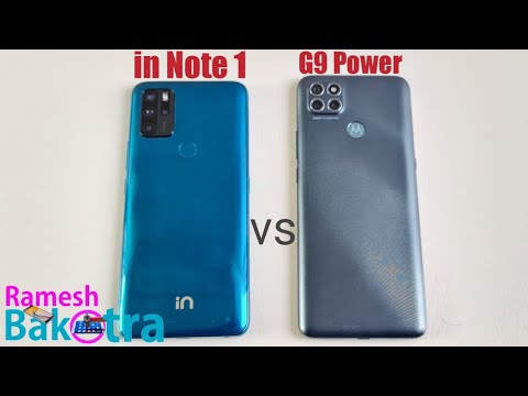 Micromax in Note 1 vs Moto G9 Power SpeedTest and Camera Comparison