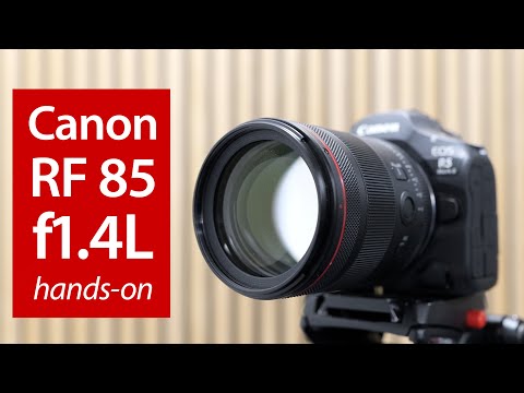 Canon RF 85mm f1.4L VCM REVIEW: first-looks vs f1.2 vs f2 vs EF