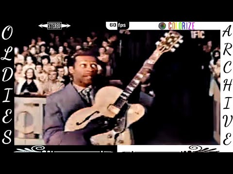 Chuck Berry - Back In The U.S.A (Live TV Show, 1959) [Colorize + Stereo Mix + 60fps]