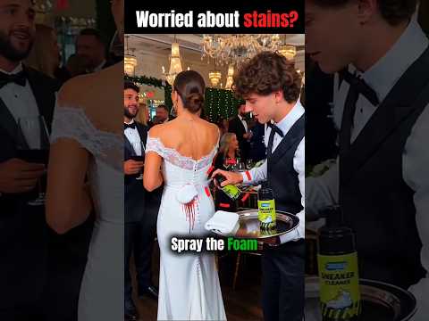 This Foam Spray Removes Stains Instantly