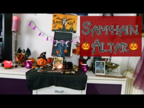 Samhain Altar 2019 | Dekorieren | Jahreskreisfest | Hexenneujahr | 31.10. "Halloween"