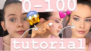 0-100 SOFT GLAM MAKEUP TUTORIAL 😱💛