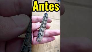 Olha O Antes e o depois dessa Ponte de Less Paul . #guitar #livemetal #luthier #fender #metal
