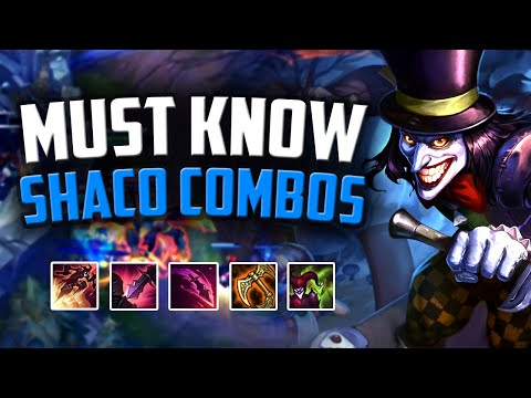 MUST KNOW SHACO COMBOS | Shaco Guide