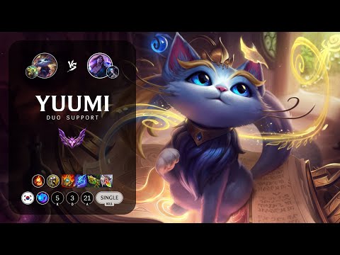 Yuumi Support vs Taric - KR Master Patch 13.5