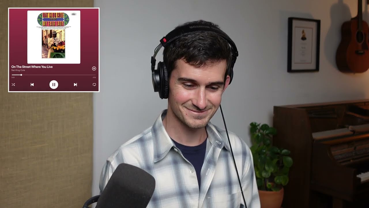 Learning by ear on camera - "On the Street Where You Live" (Nat King Cole)