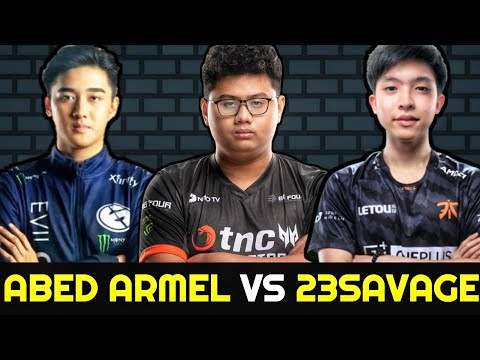 ABED ARMEL vs 23SAVAGE - 11K Phantom Lancer & 10K Storm Spirit vs 10K Master Tier Morphling Dota 2