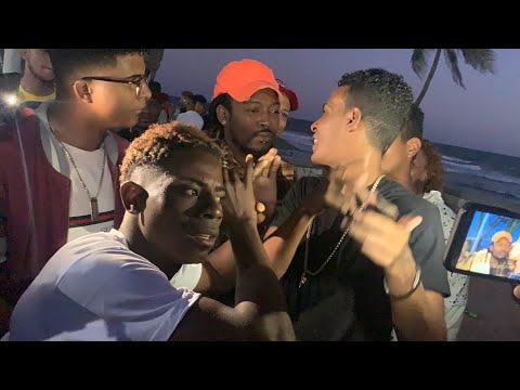 UNA SOLA CURA - MAMPULO BLACK Vs MR MUAKS - IMPROVISANDO EN GUIBIA