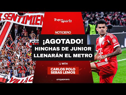 🚨 ATENCIÓN | AGOTADA TODA LA BOLETERÍA para el partido de Junior ante América de Cali #ToqueSports