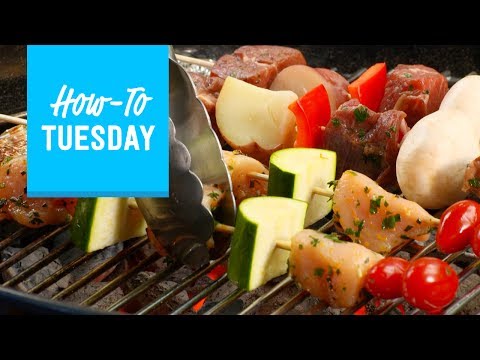 How to Assemble and Cook Kebabs for Beginners | Food Network