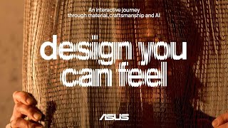 Asus Zenbook Design You Can Feel at Milan Design Week 2025