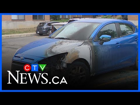 Car set on fire in Pierrefonds