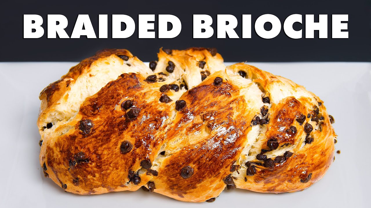 Braided Brioche Bread Loaf - Sweet Bread Recipe!