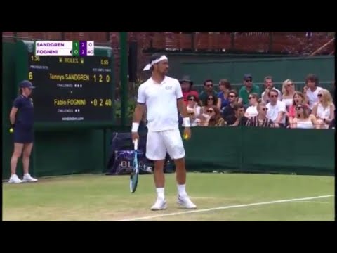 Wimbledon, Fognini perde il controllo: "Maledetti inglesi, deve scoppiare una bomba qua"